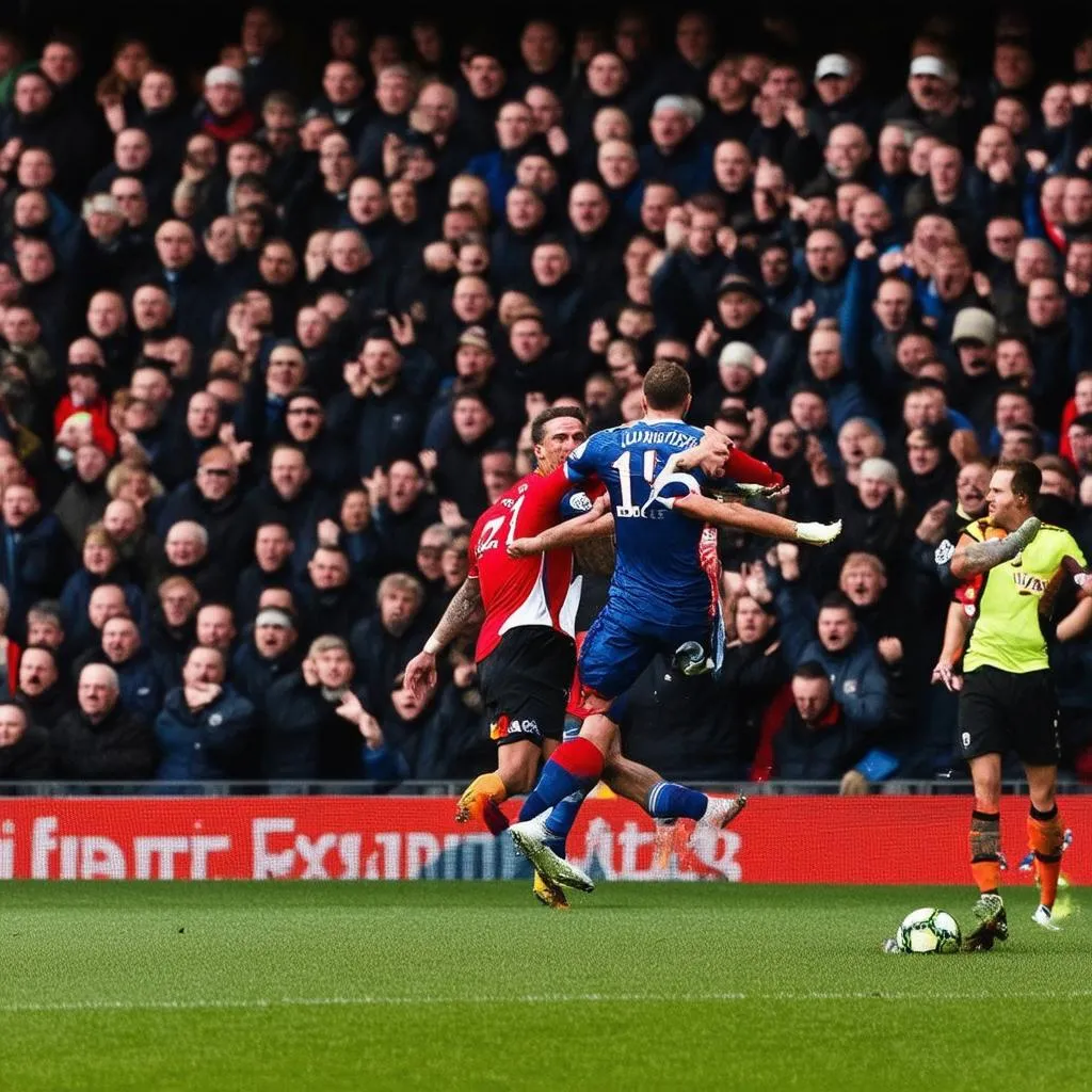 Arsenal vs Everton match