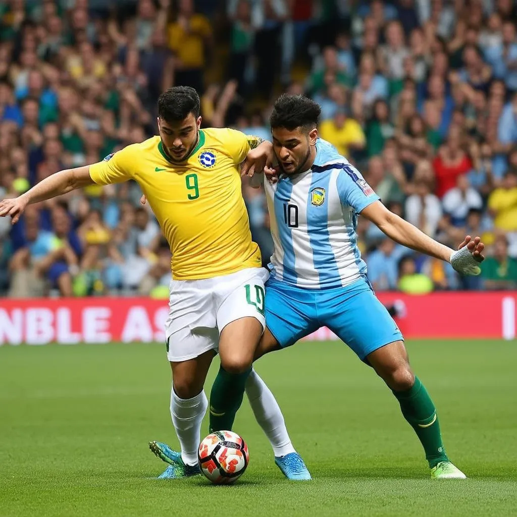 Bóng đá trực tiếp Brazil và Argentina