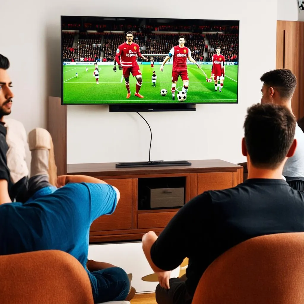 Bóng đá trực tiếp trên smart tv