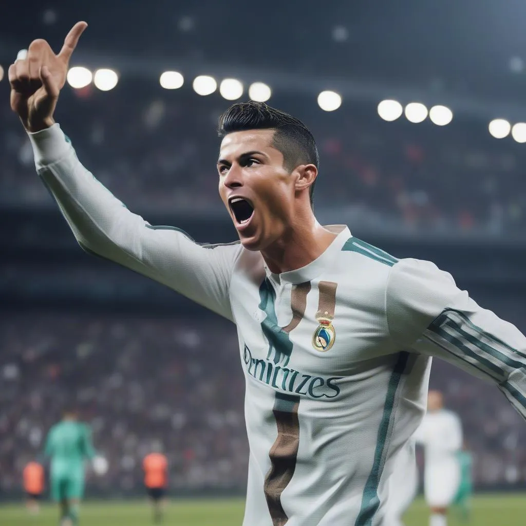 Cú poker của Ronaldo