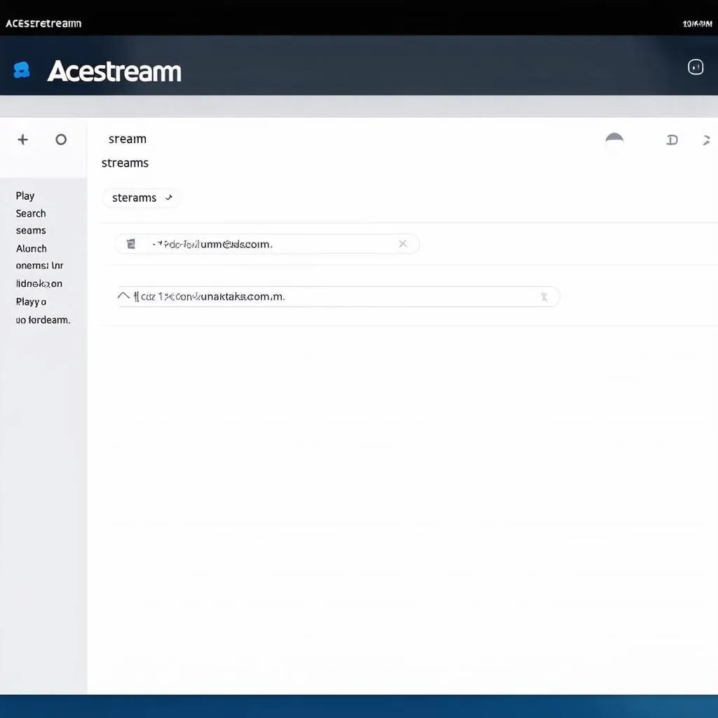 Acestream Interface