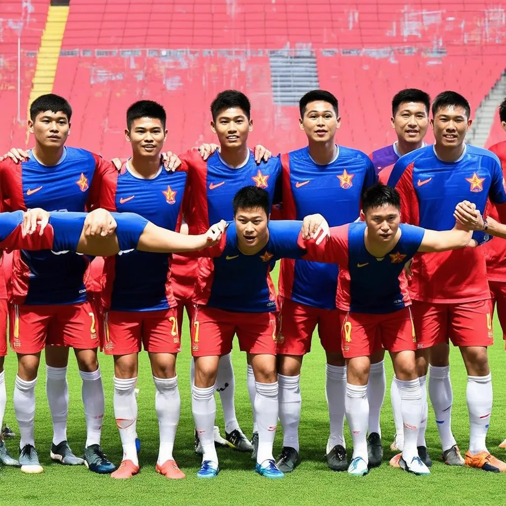 Cổ vũ đội bóng Việt Nam tại AFC Cup 2019