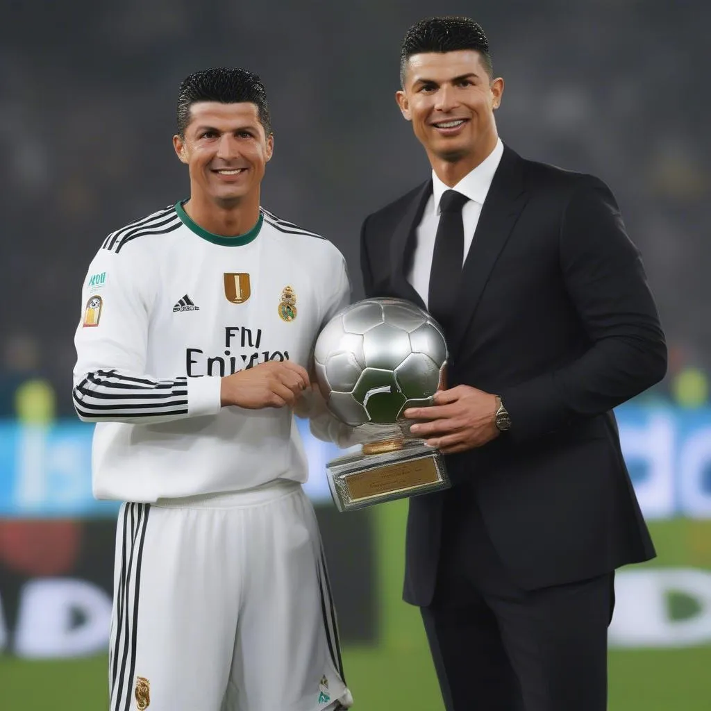 So sánh Ali Daei vs Cristiano Ronaldo