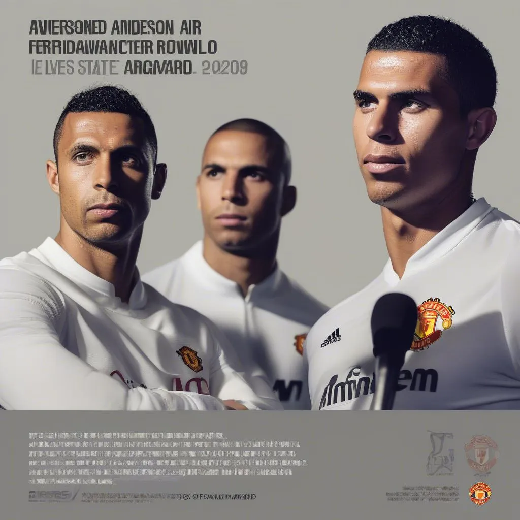 Anderson, Ferdinand, Ronaldo chia sẻ những câu chuyện &quot;độc quyền&quot; trong buổi phỏng vấn