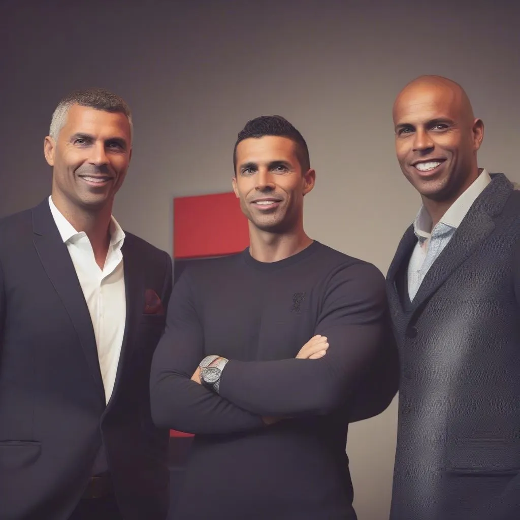 Anderson, Ferdinand, Ronaldo tái hợp trong buổi phỏng vấn đặc biệt