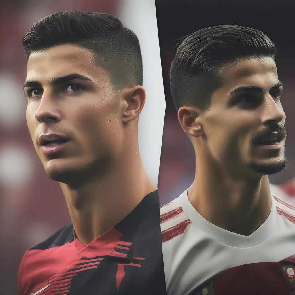 Andre Silva và Cristiano Ronaldo - Hai thế hệ tài năng bóng đá Bồ Đào Nha