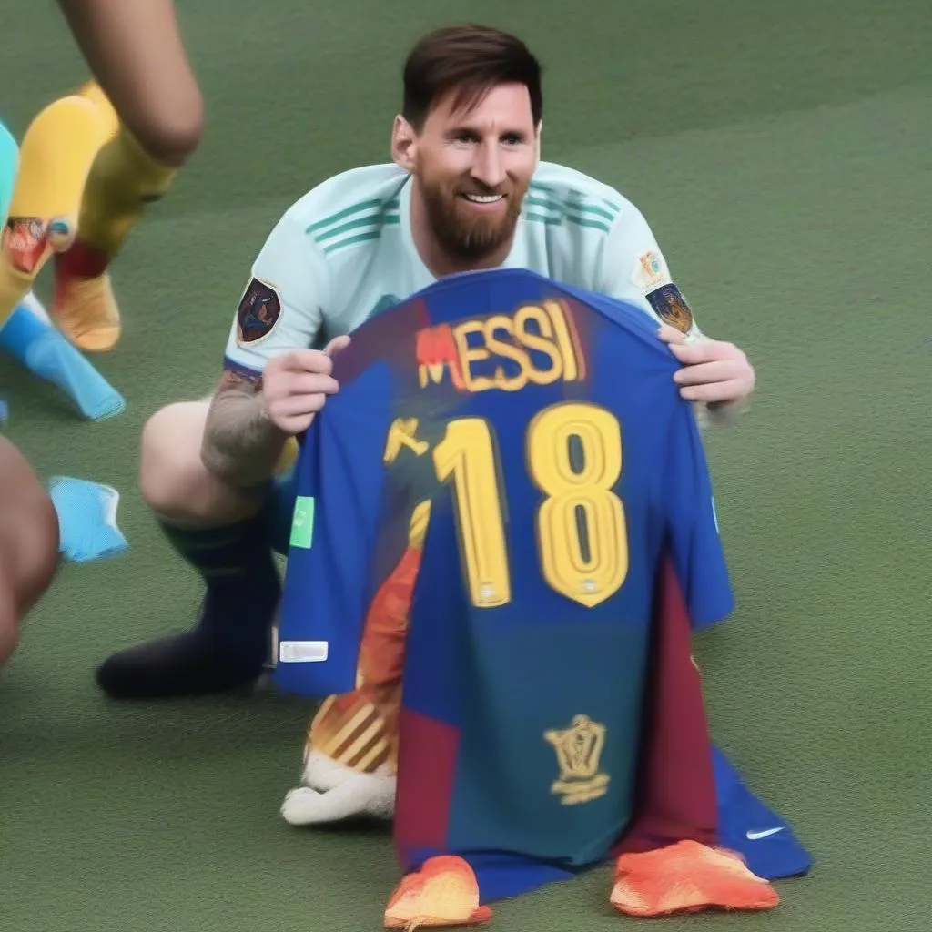 Ảnh chế Messi World Cup 2018: Những bức ảnh hài hước về &quot;thánh chế&quot; Messi