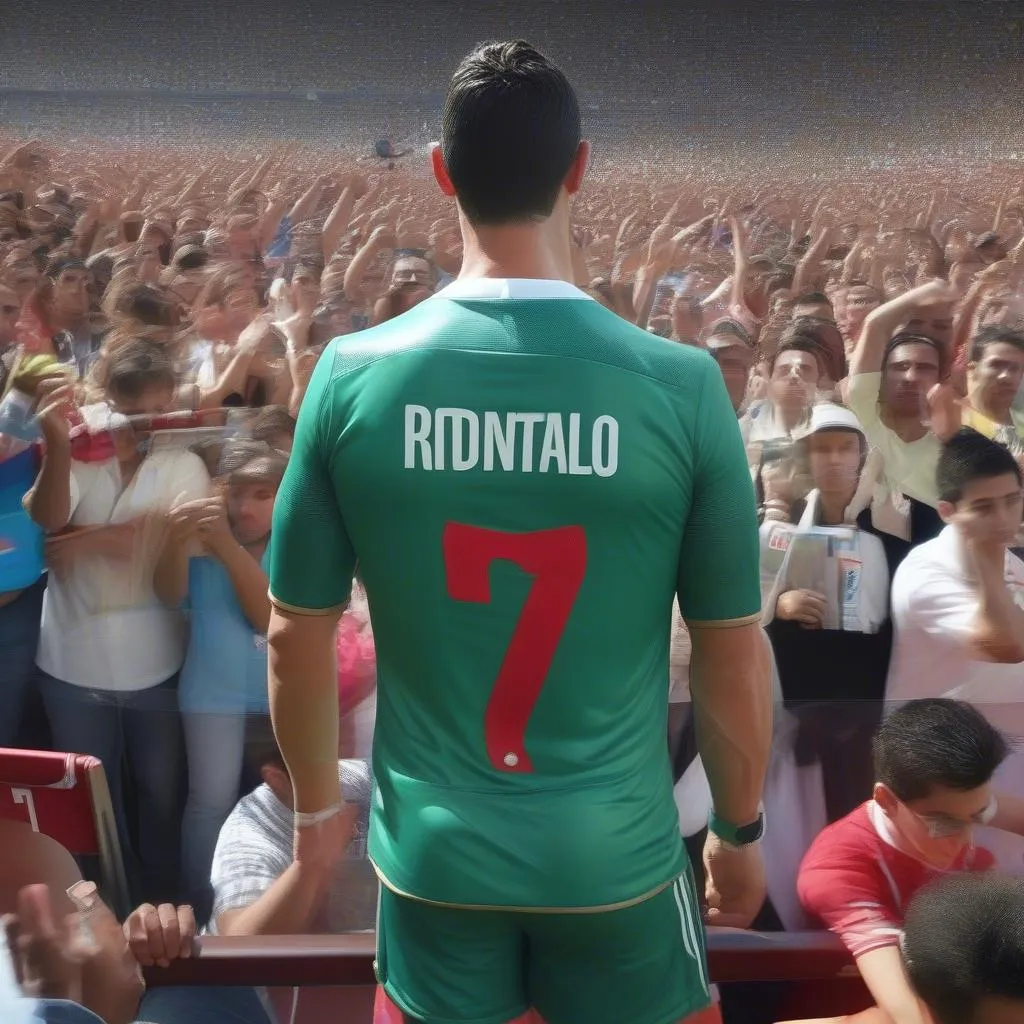 Áo đấu Cristiano Ronaldo: Kết nối cảm xúc của các fan bóng đá