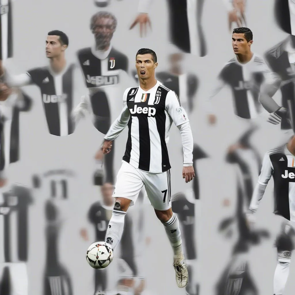 Áo Juventus Ronaldo chính hãng đẹp, chất lượng