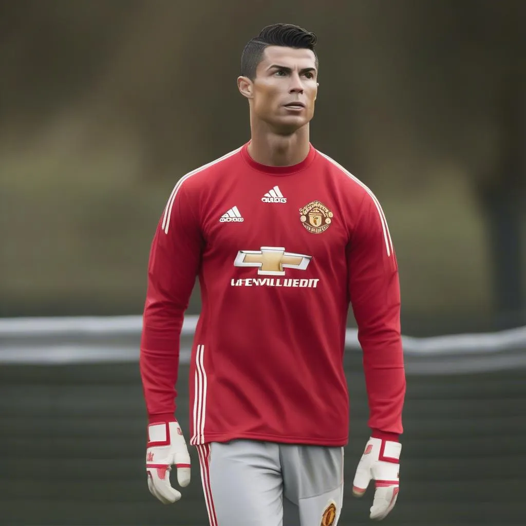 Áo đấu Ronaldo MU Adidas