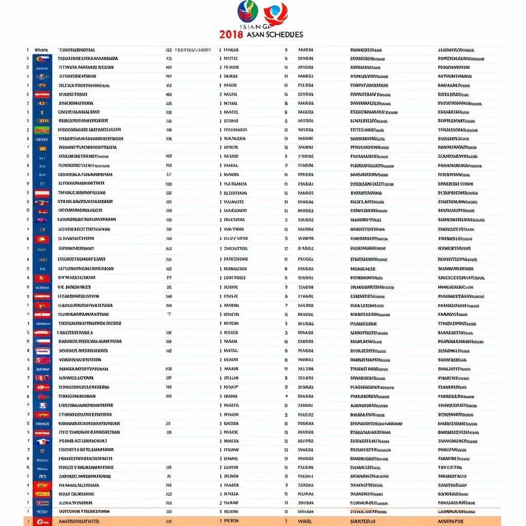 Calendário de Futebol Asiad 2018: Transmissão em Direto