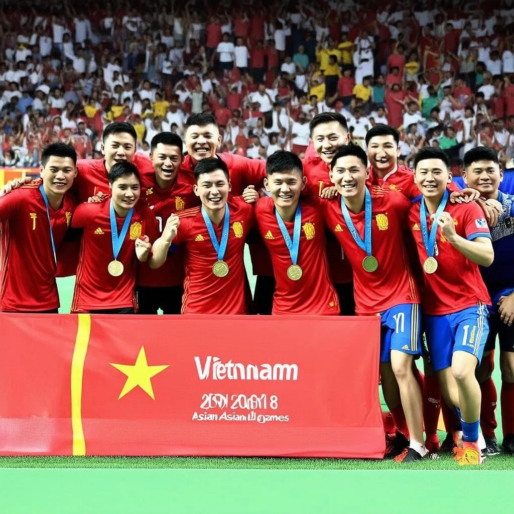 ASIAD 2018 Việt Nam vô địch