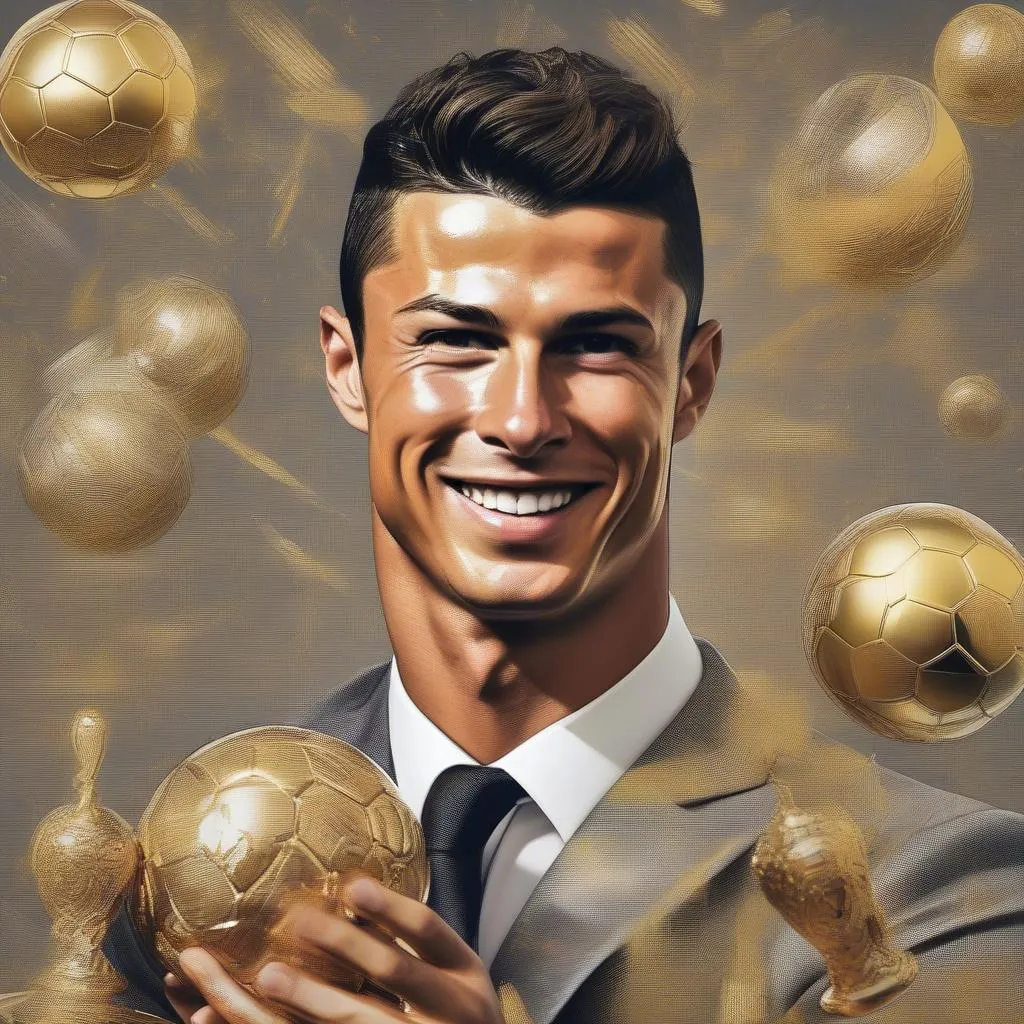 Background Ronaldo 19 TOTY FIFA Online 4: Hình ảnh tỏa sáng