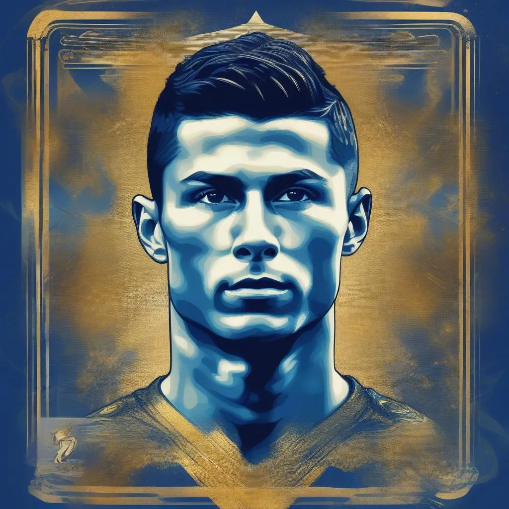 Background Ronaldo 19 TOTY FIFA Online 4: Màu sắc quyền uy