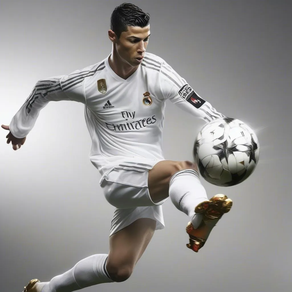 Bàn chân trái của Ronaldo