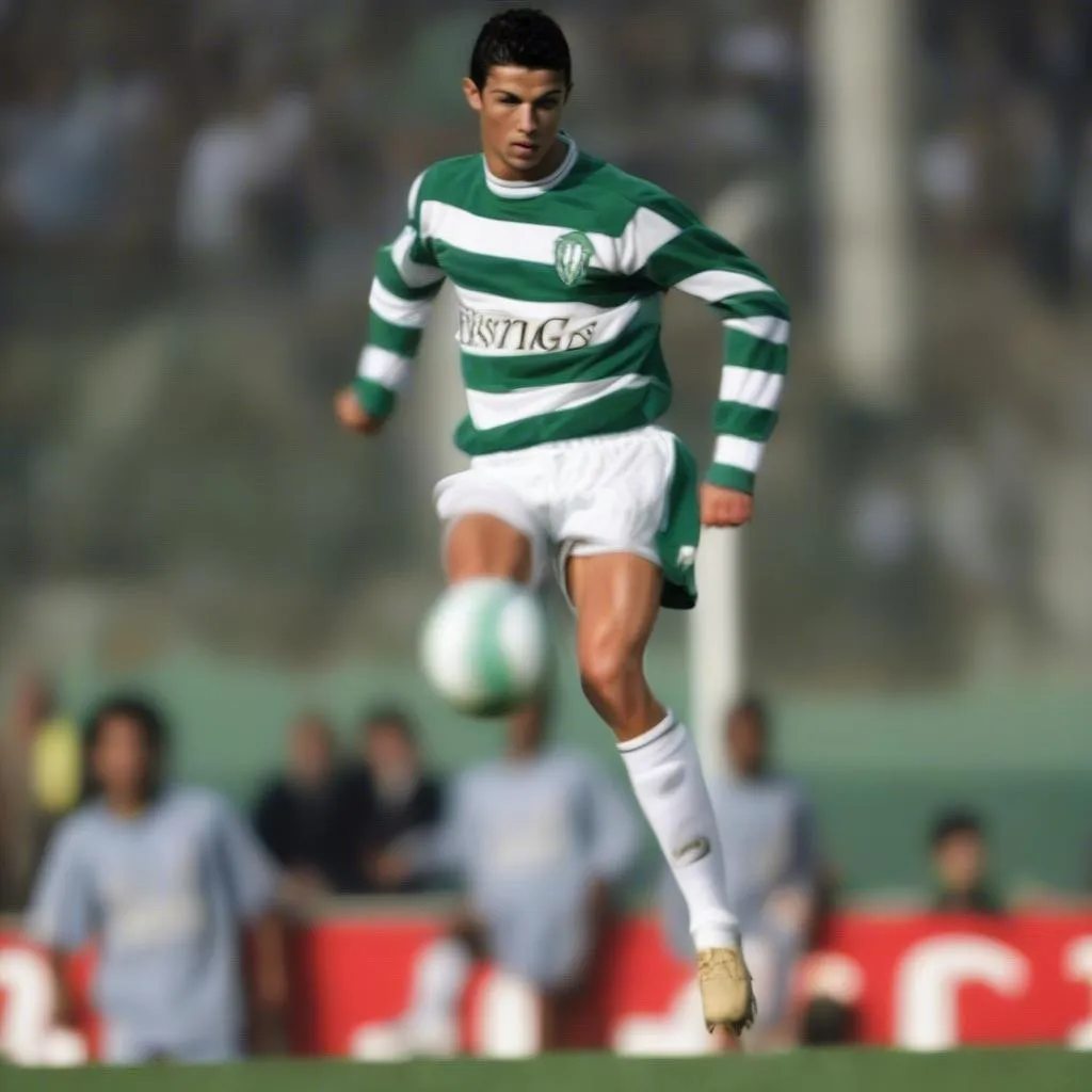 Bàn thắng đầu tiên cho Sporting Lisbon