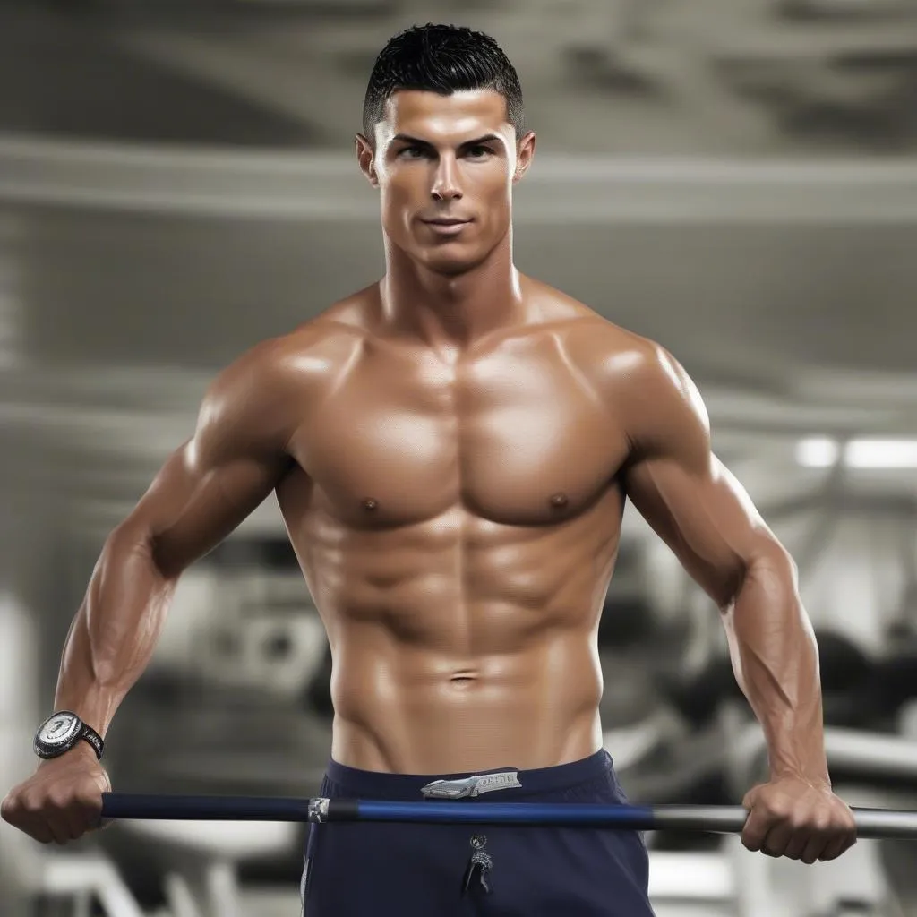 Ronaldo body 6 pack