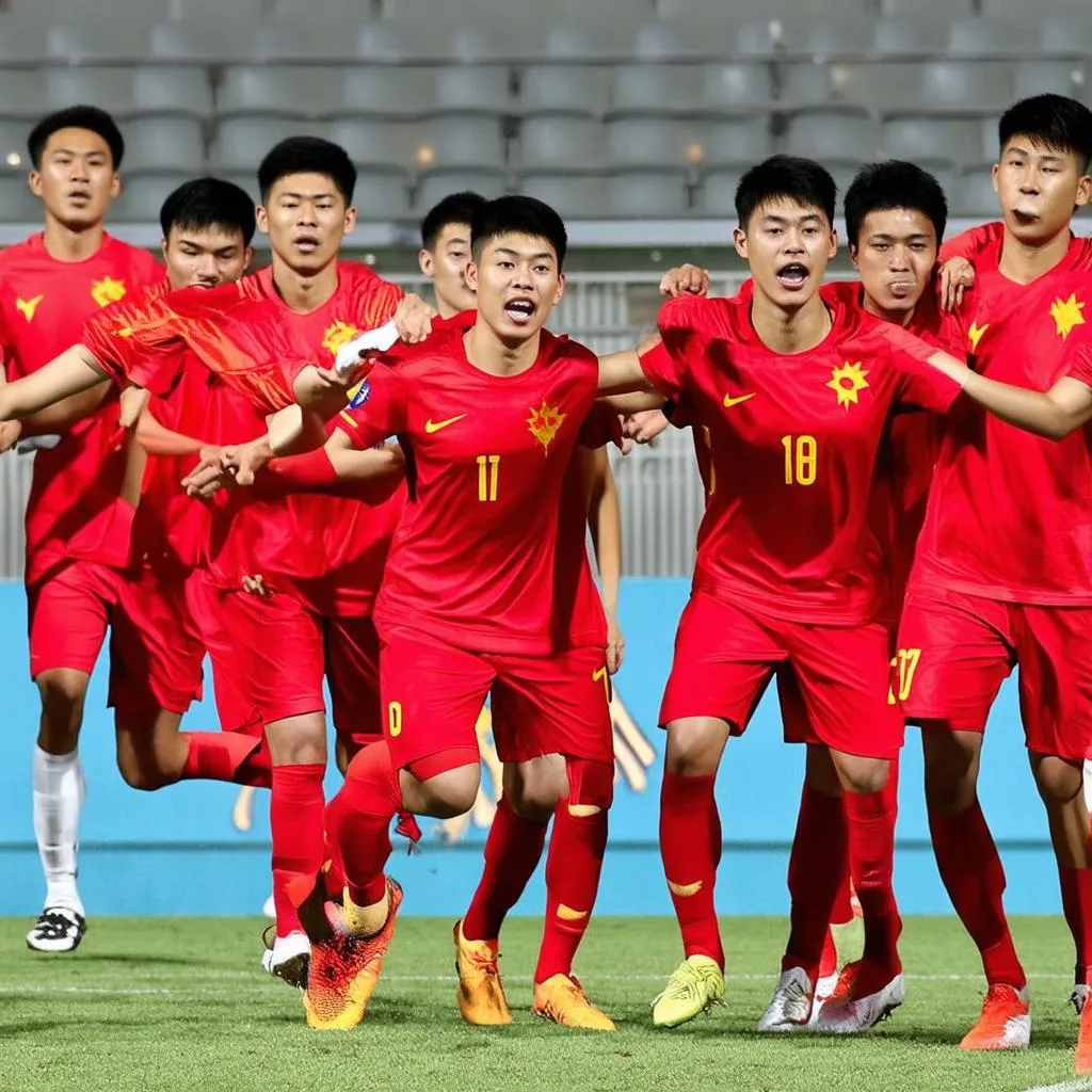 Bóng đá U19 Việt Nam trận đấu quan trọng