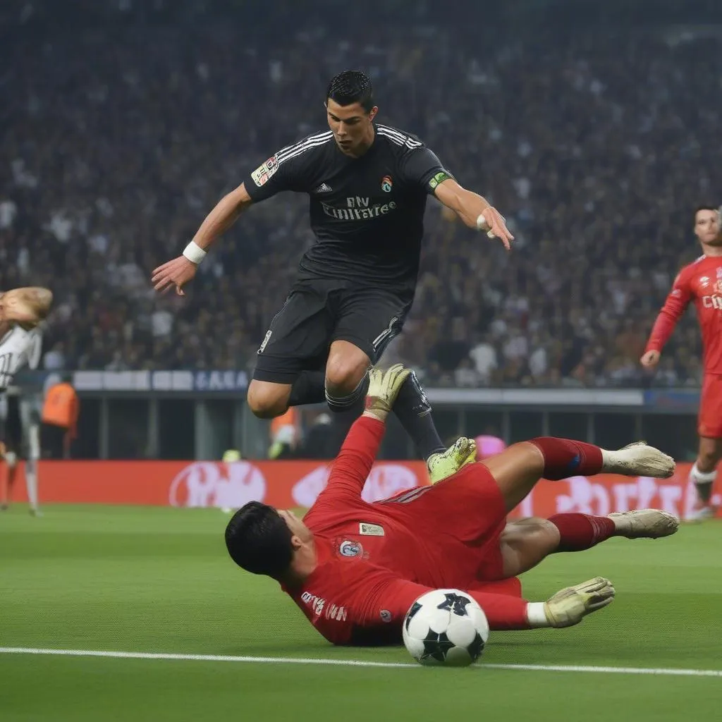 Buffon và Ronaldo: Cú đúp lịch sử của Ronaldo