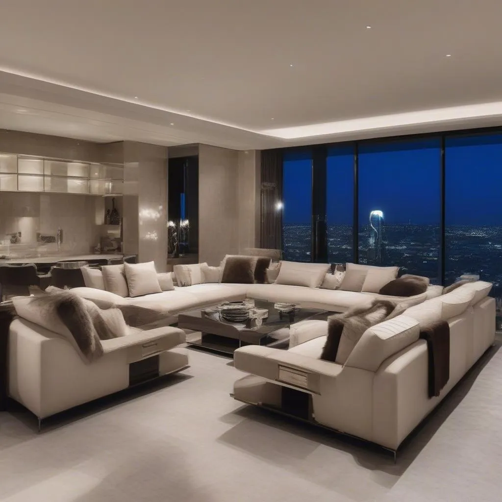 Ronaldo's Luxurious Apartment in Madrid