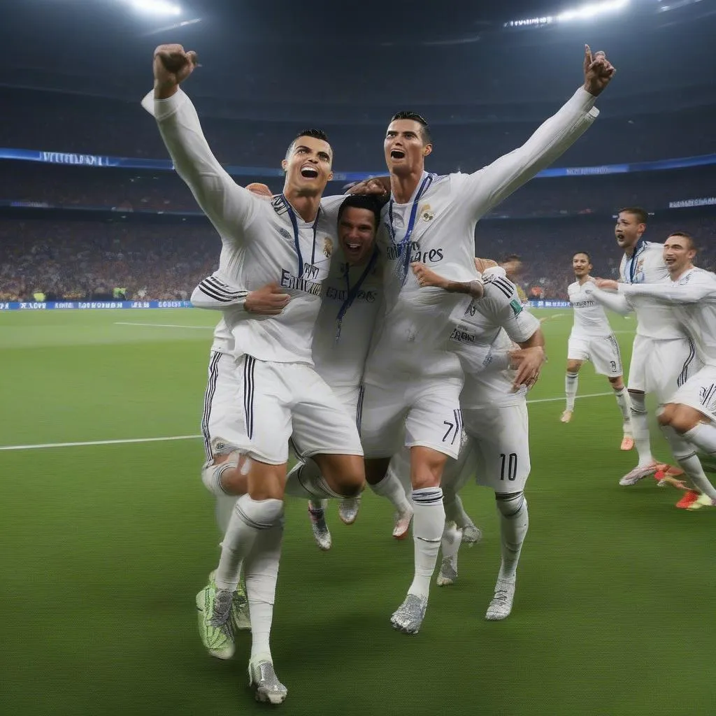 Cristiano Ronaldo dẫn dắt Real Madrid đến chức vô địch Champions League 2016