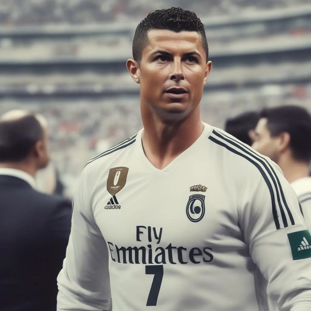 Phân tích chuyên môn từ chiếc micrô của Ronaldo