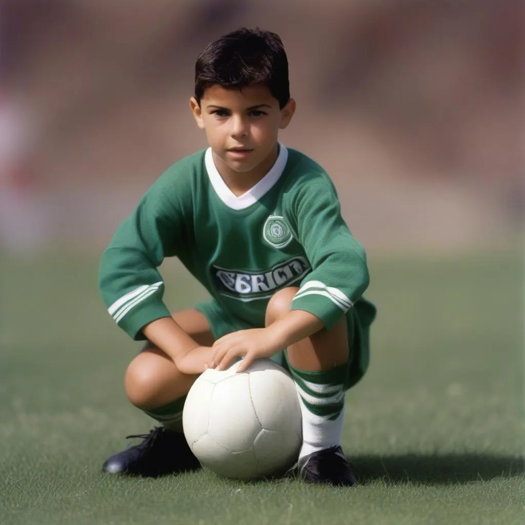 Chiếc áo Ronaldo - Sporting Lisbon - Kỷ niệm tuổi thơ của một huyền thoại