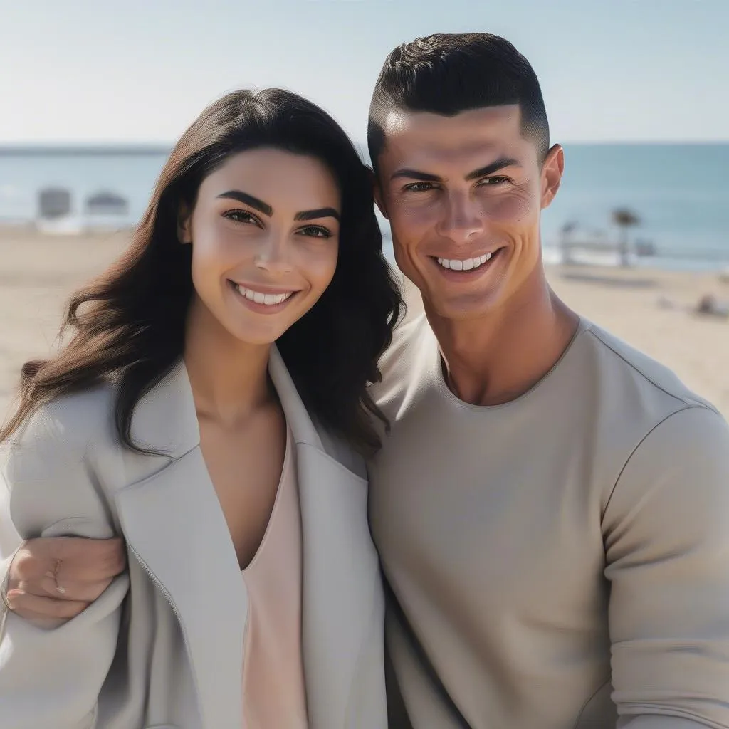 cr ronaldo và georgina rodriguez