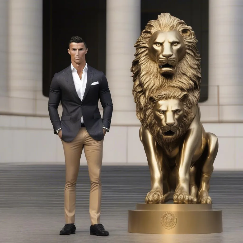 Ronaldo-Instagram-Lion