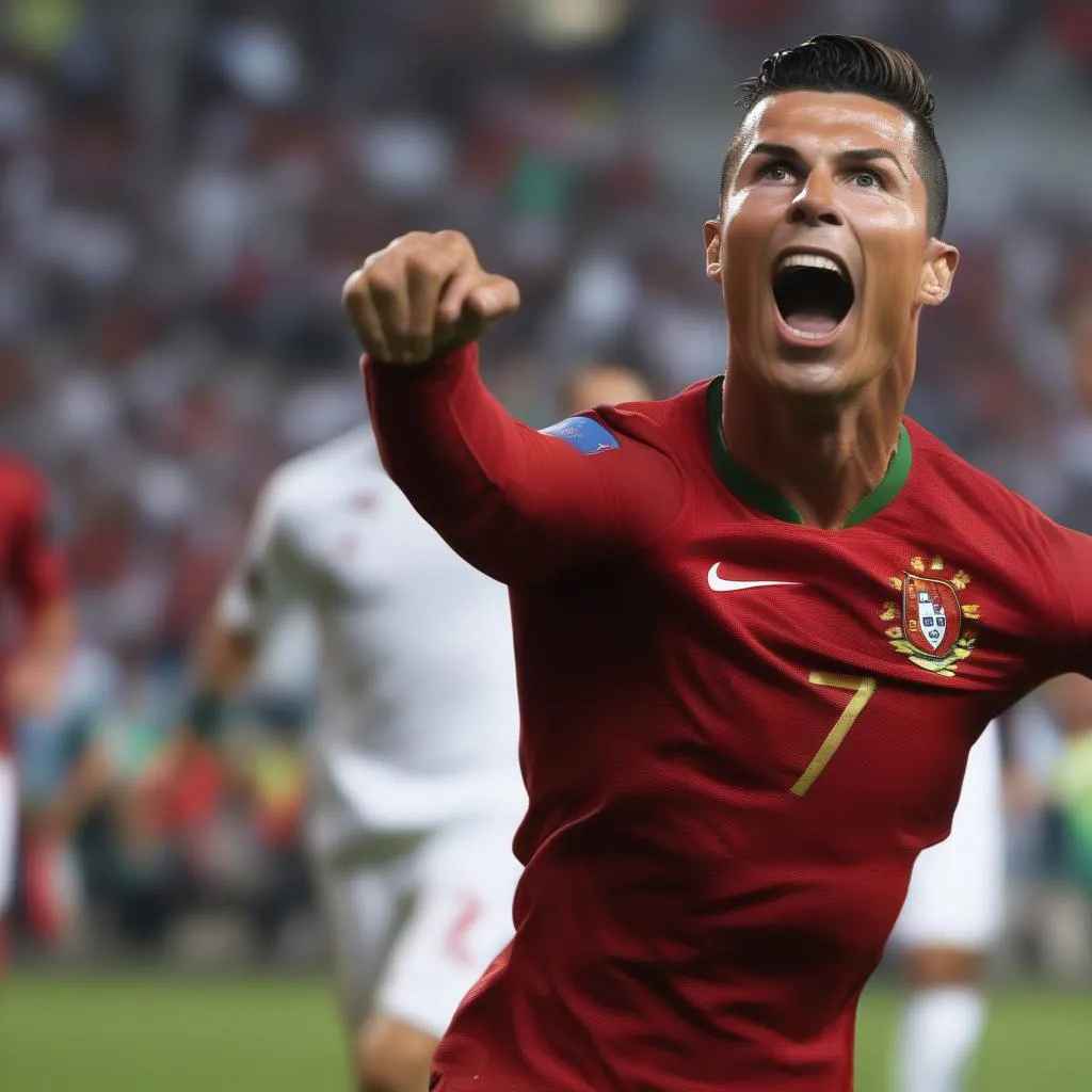 Cristiano Ronaldo bóng đá Bồ Đào Nha