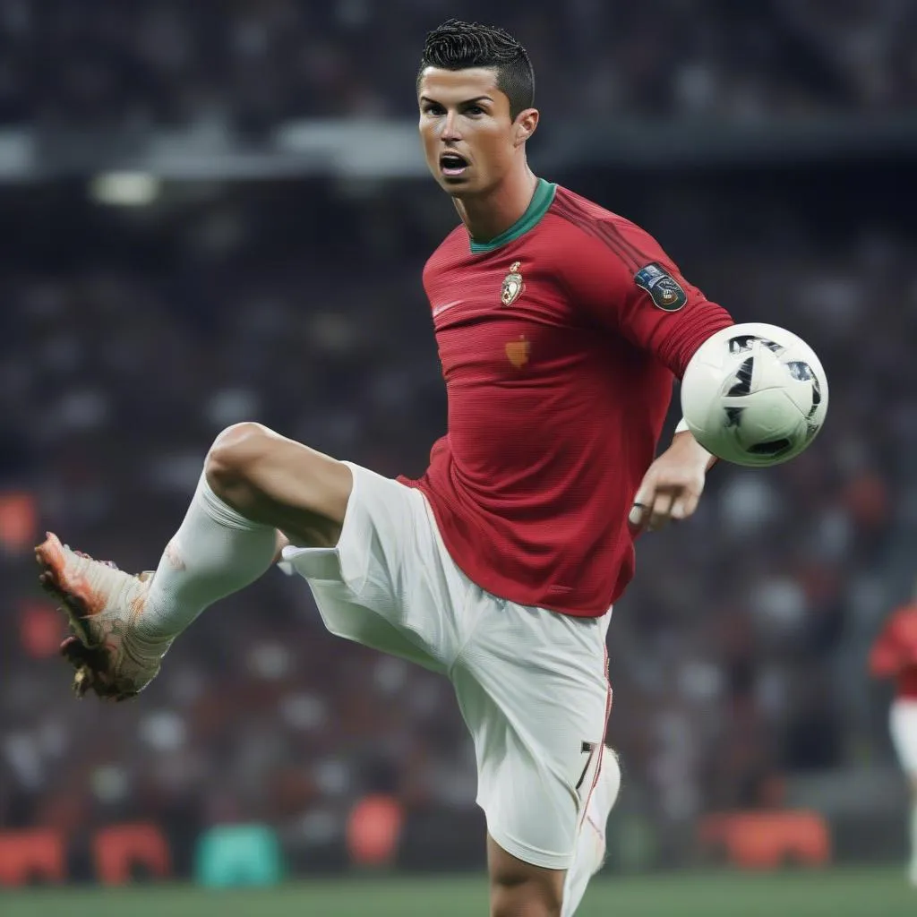 Cristiano Ronaldo - cầu thủ bóng đá tài năng và huyền thoại bóng đá