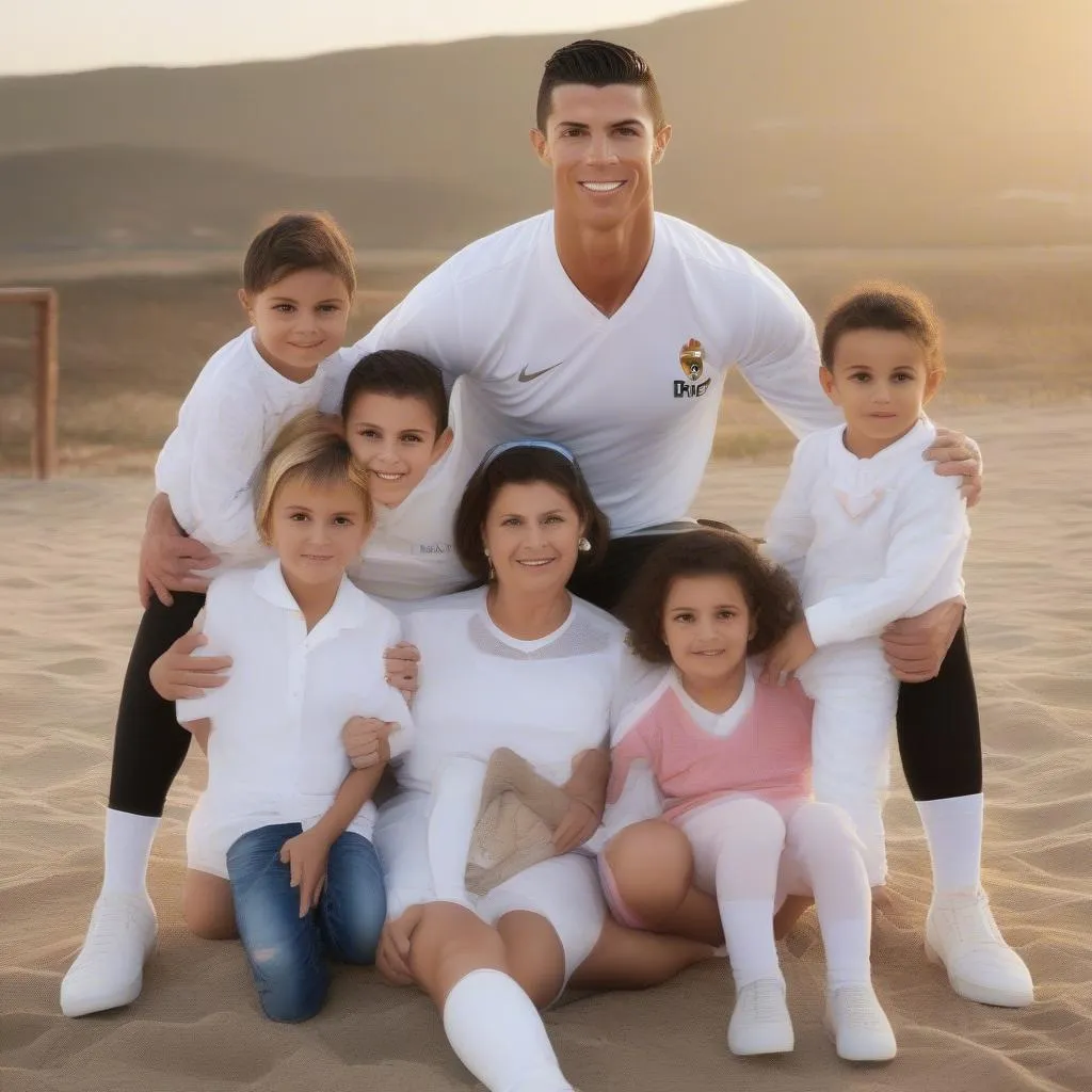 gia-dinh-cristiano-ronaldo