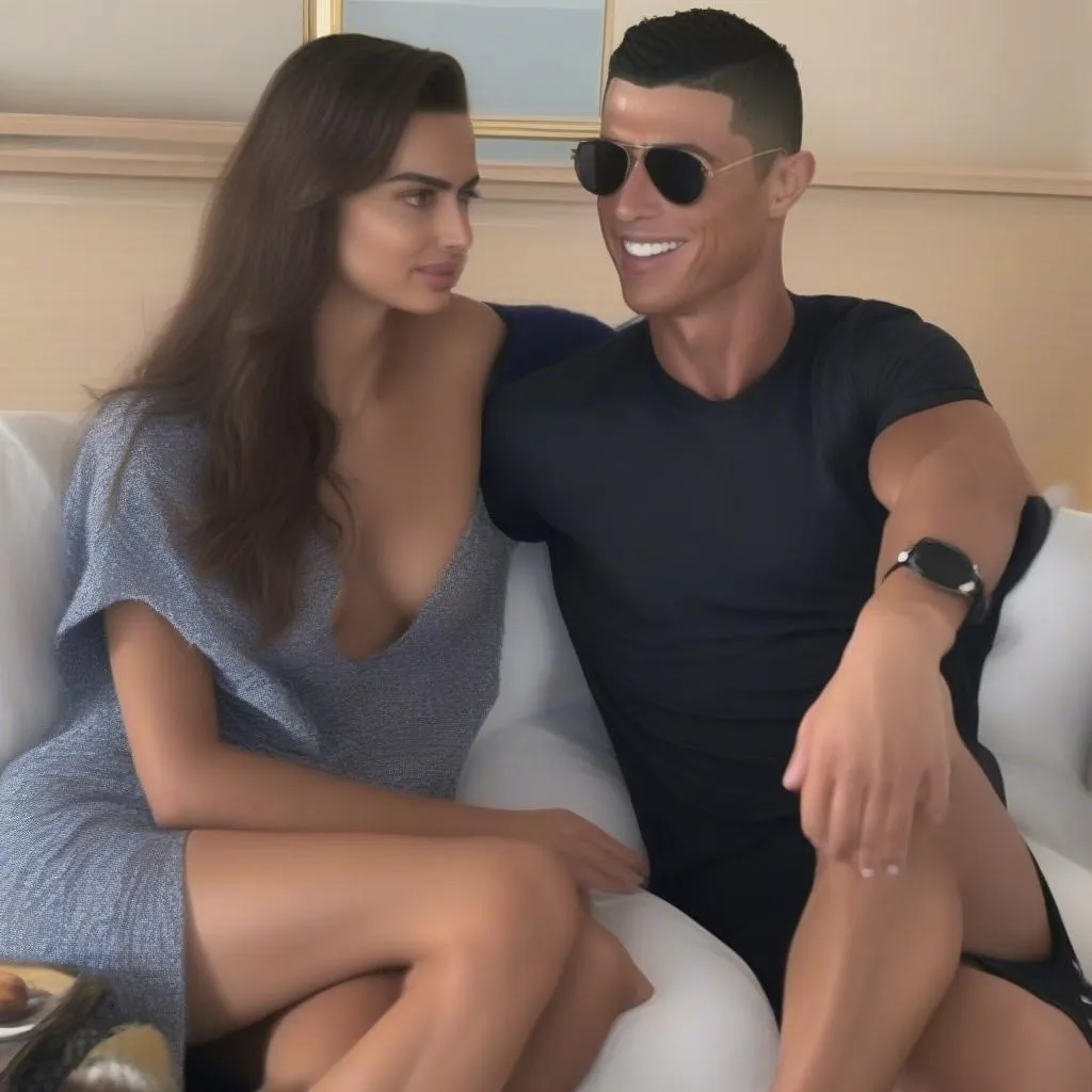 Tin đồn về chuyện tình Ronaldo và Irina