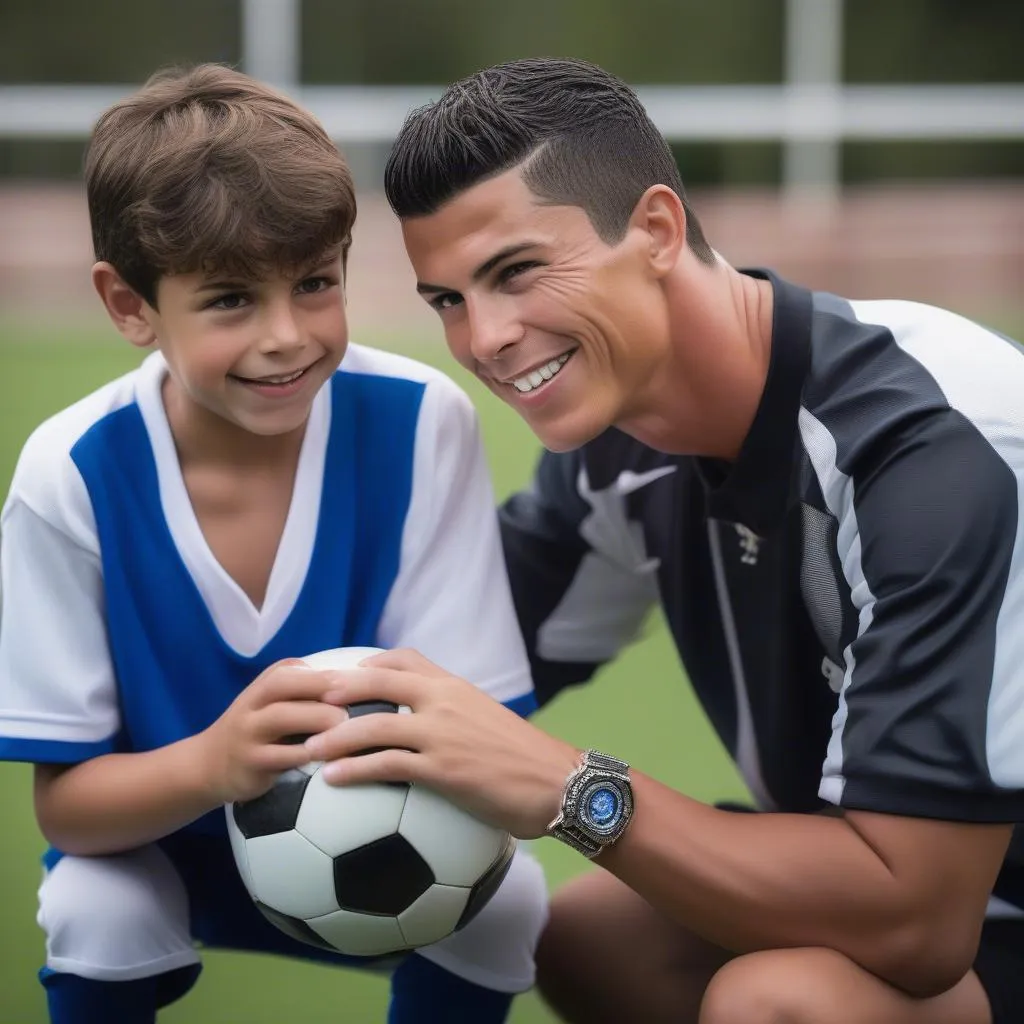 Cristiano Ronaldo Jr - Cậu Bé Vàng Trên Instagram