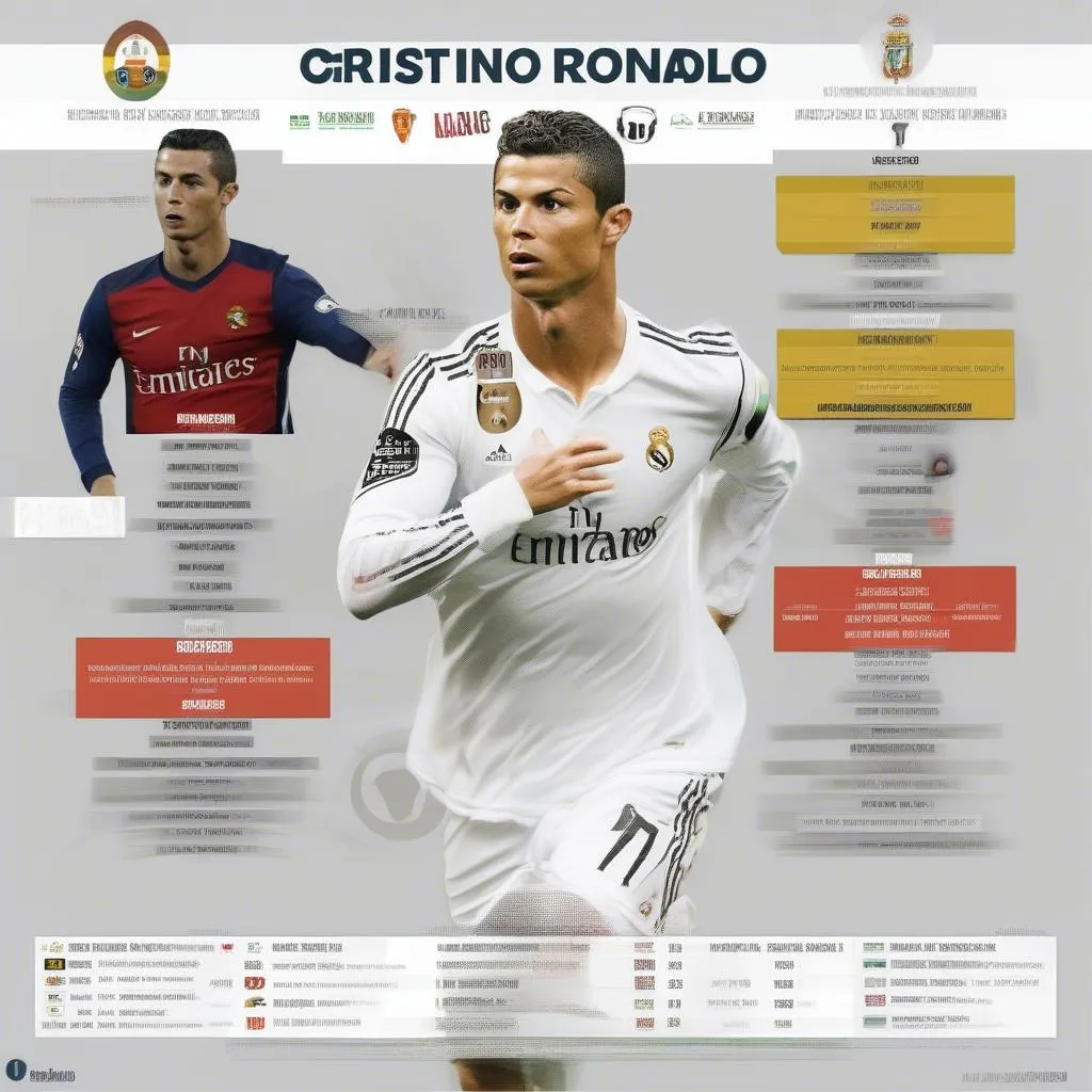 Cristiano Ronaldo Soccerbase: Lịch thi đấu của huyền thoại bóng đá