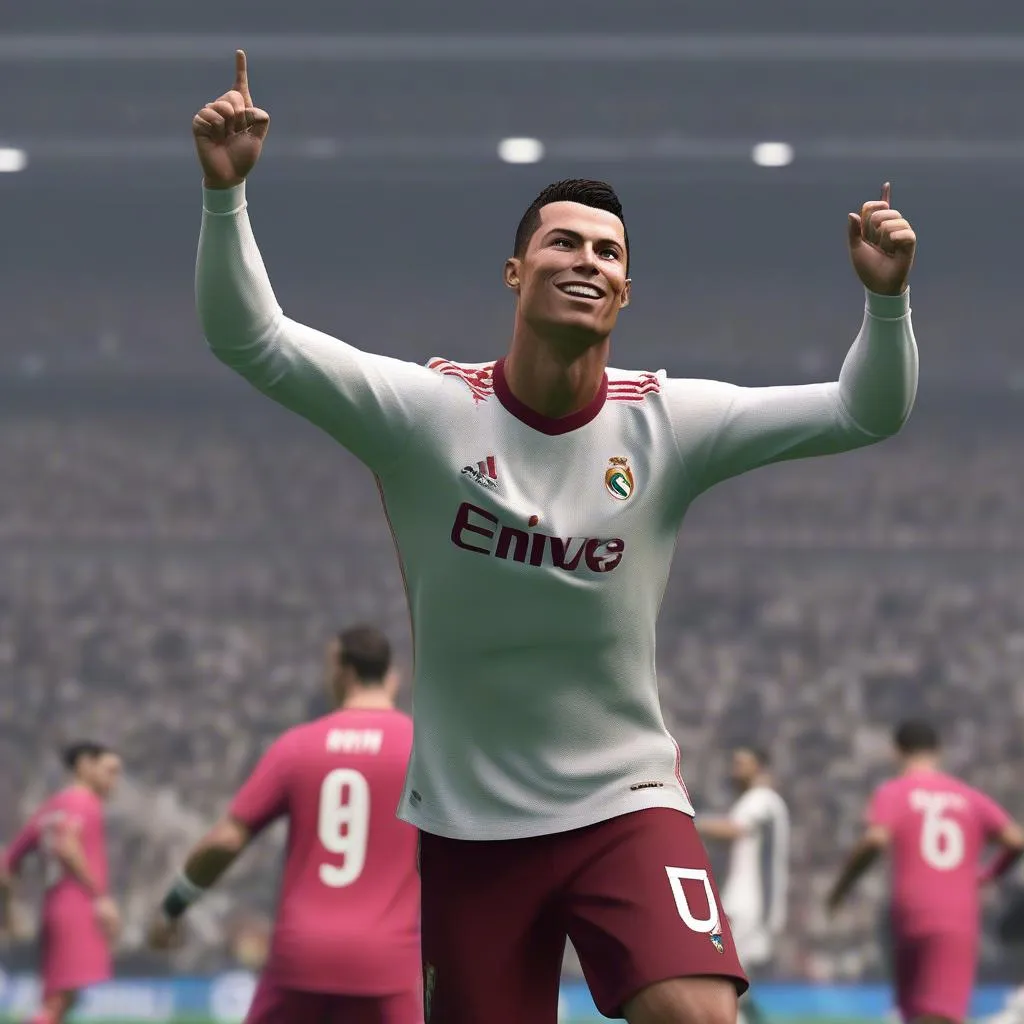 Cristiano Ronaldo PES 2020 Goal Celebration