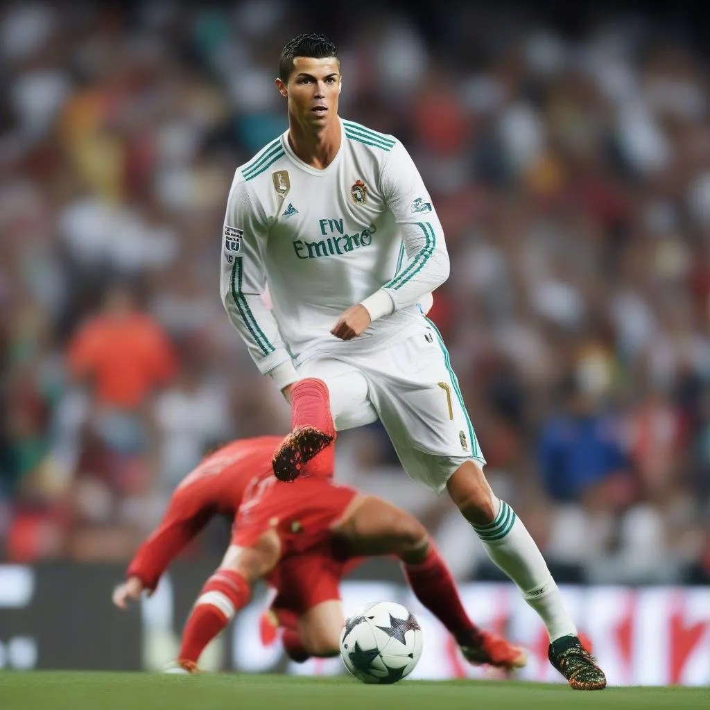 Cristiano Ronaldo, siêu sao bóng đá người Bồ Đào Nha