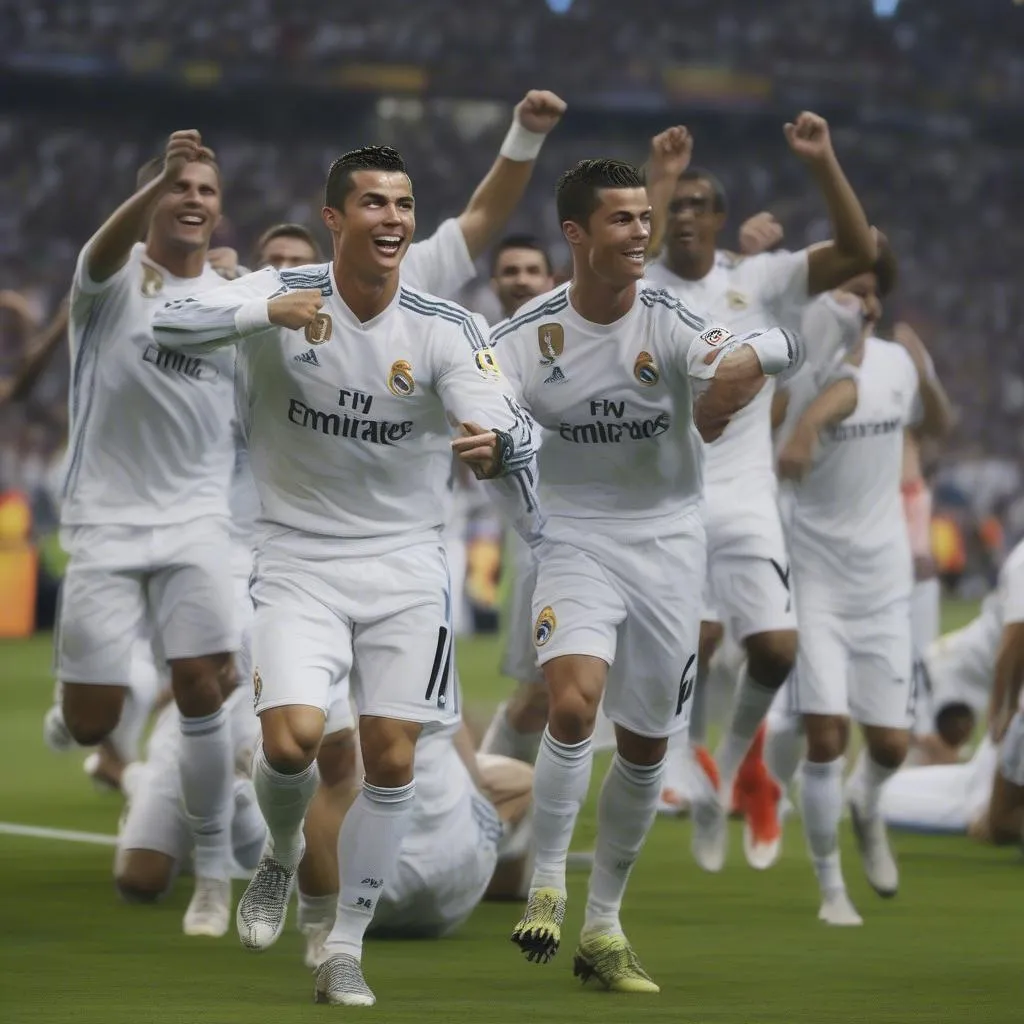 Cristiano Ronaldo thi đấu cho Real Madrid: Vinh quang và kỷ lục