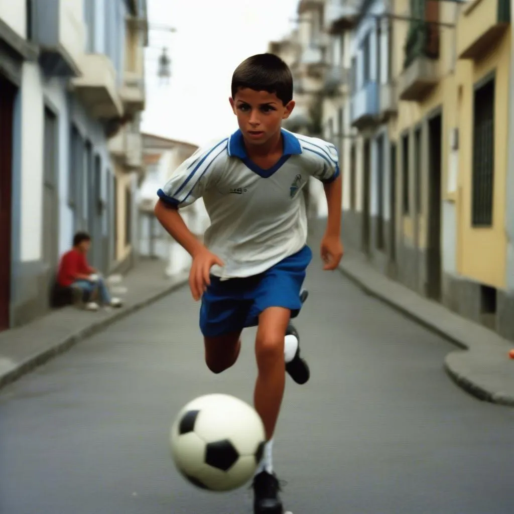 Cristiano Ronaldo tuổi thơ bóng đá đảo Madeira