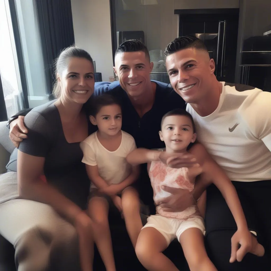 Ronaldo chia sẻ hình ảnh cuộc sống cá nhân trên Twitter