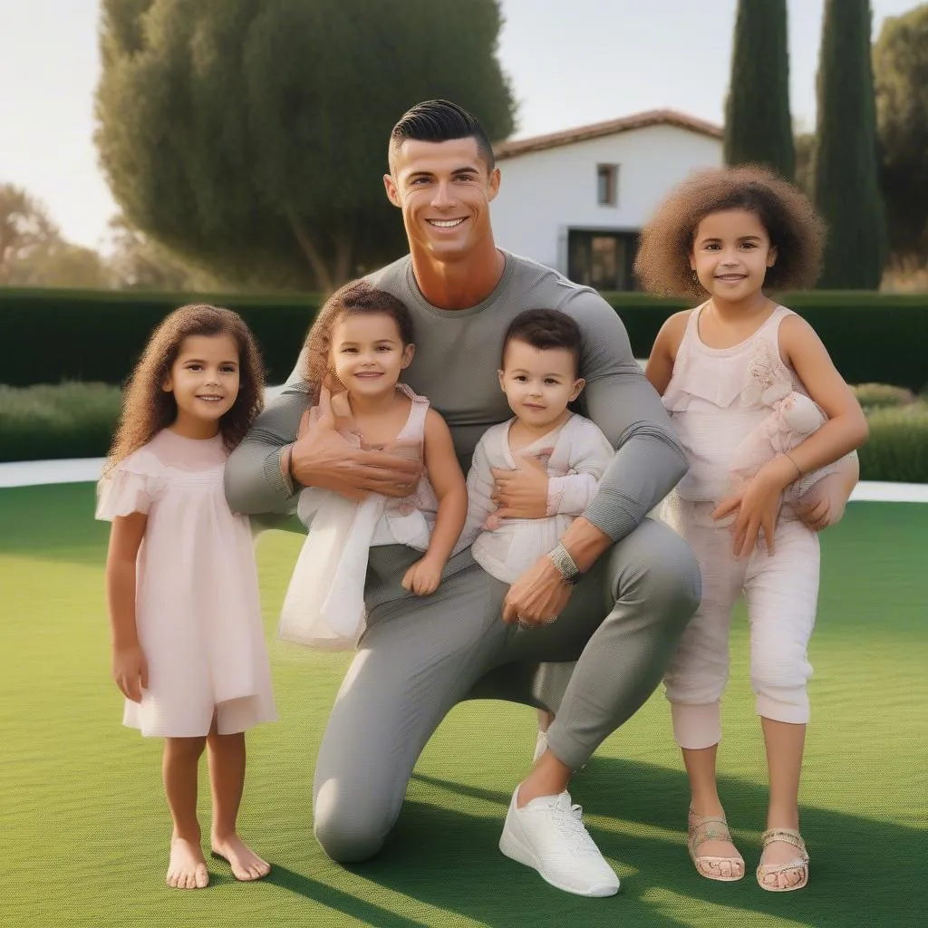 Cristiano Ronaldo và gia đình