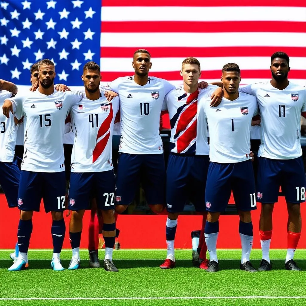 USMNT lineup