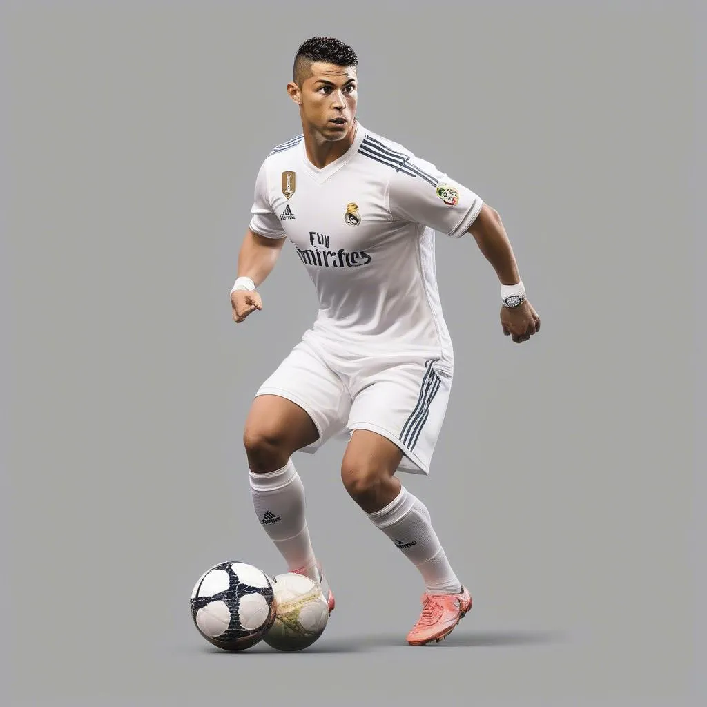 Don Ronaldo thi đấu cho Real Madrid