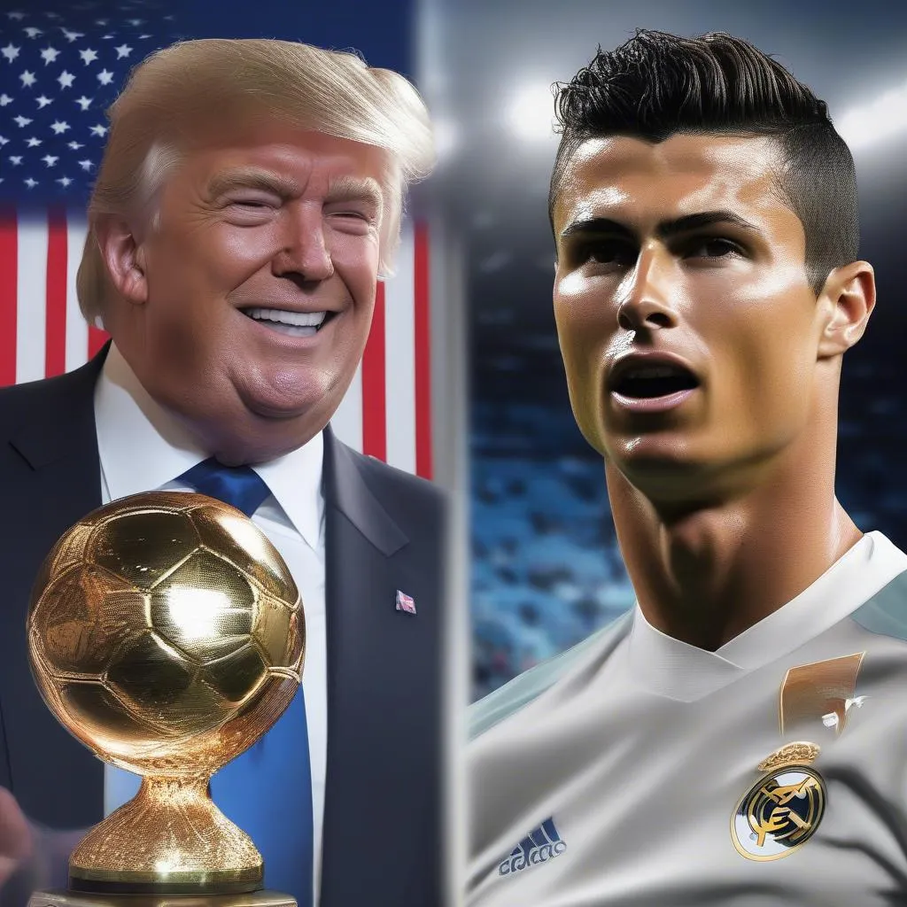 Donald Trump và Cristiano Ronaldo: Con đường chinh phục đỉnh cao