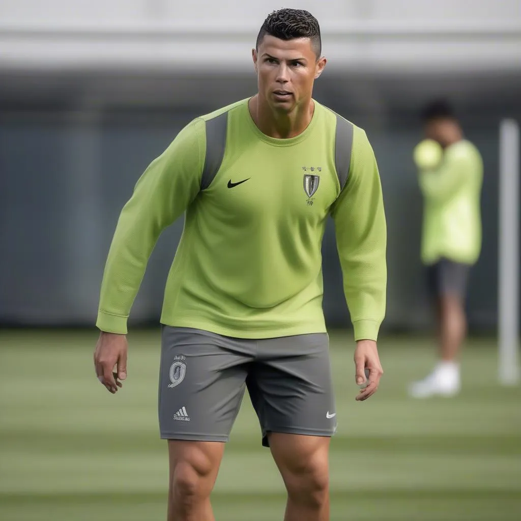 Ronaldo's dribble: Training process