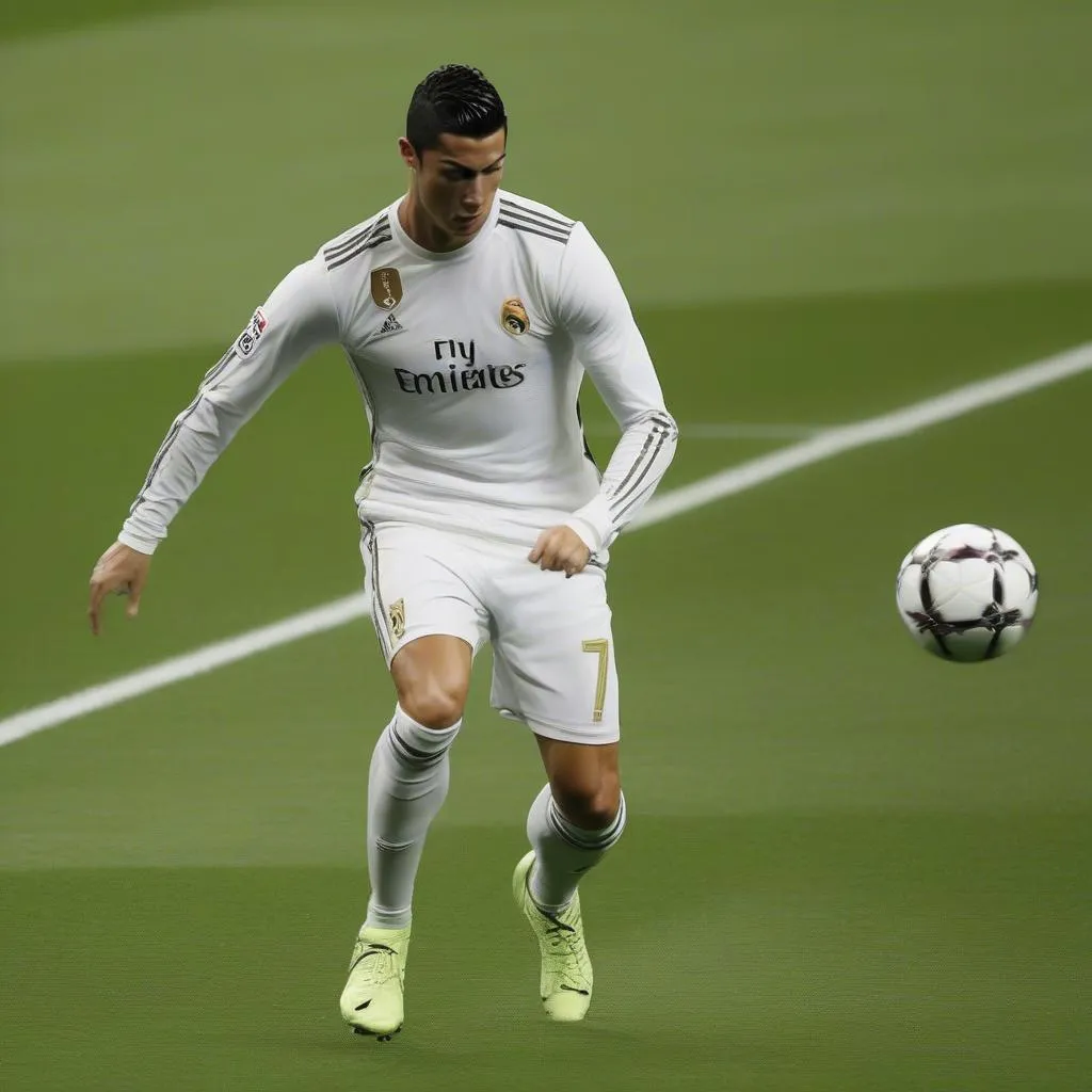 Cristiano Ronaldo thực hiện kỹ thuật "EP Xit Ronaldo" bí mật trong trận đấu với Real Madrid