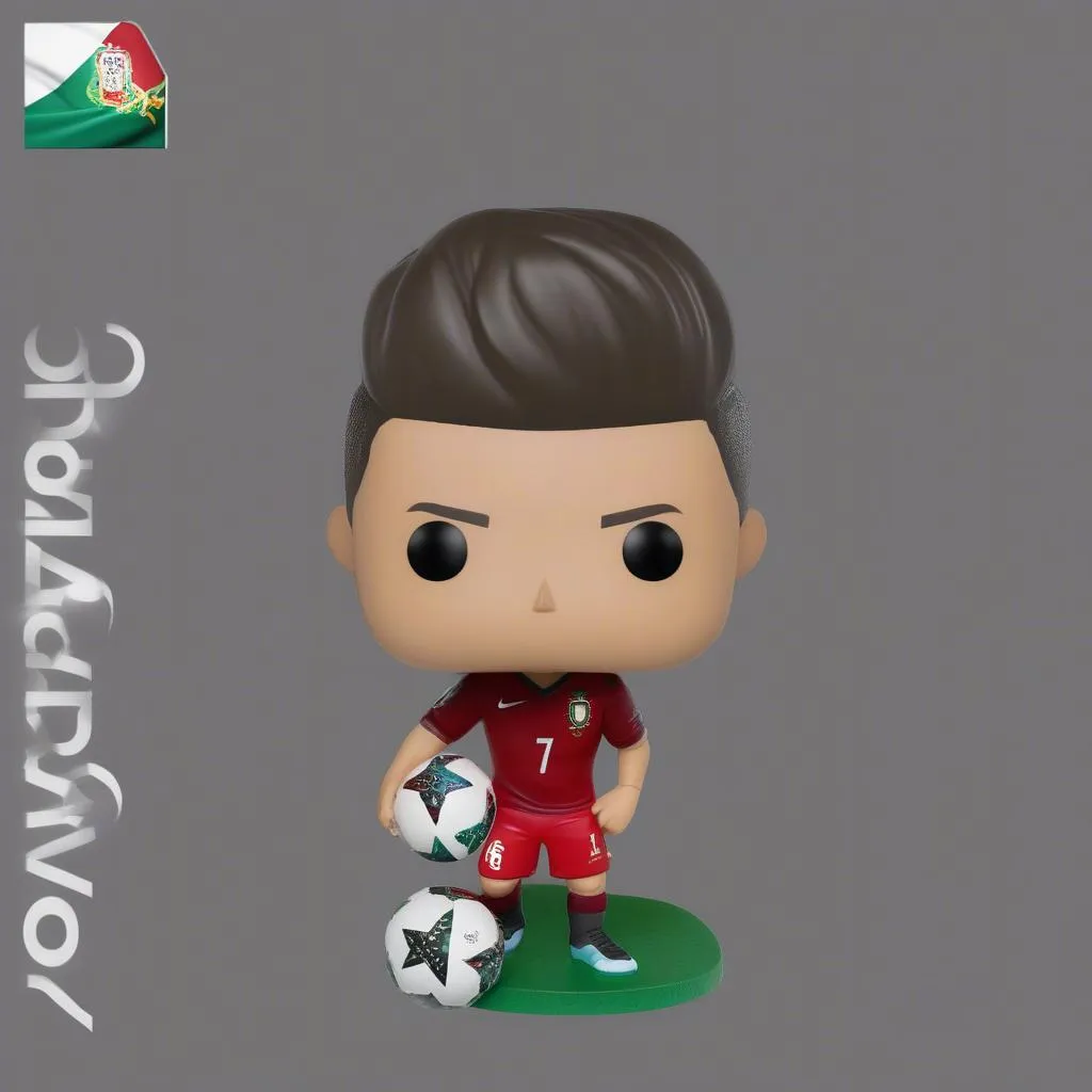 Funko Pop Ronaldo, phiên bản búp bê nhựa