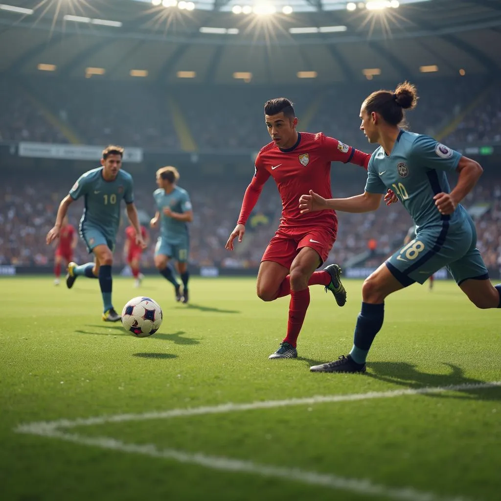 Game Y8 đá bóng Ronaldo với giải đấu kịch tính