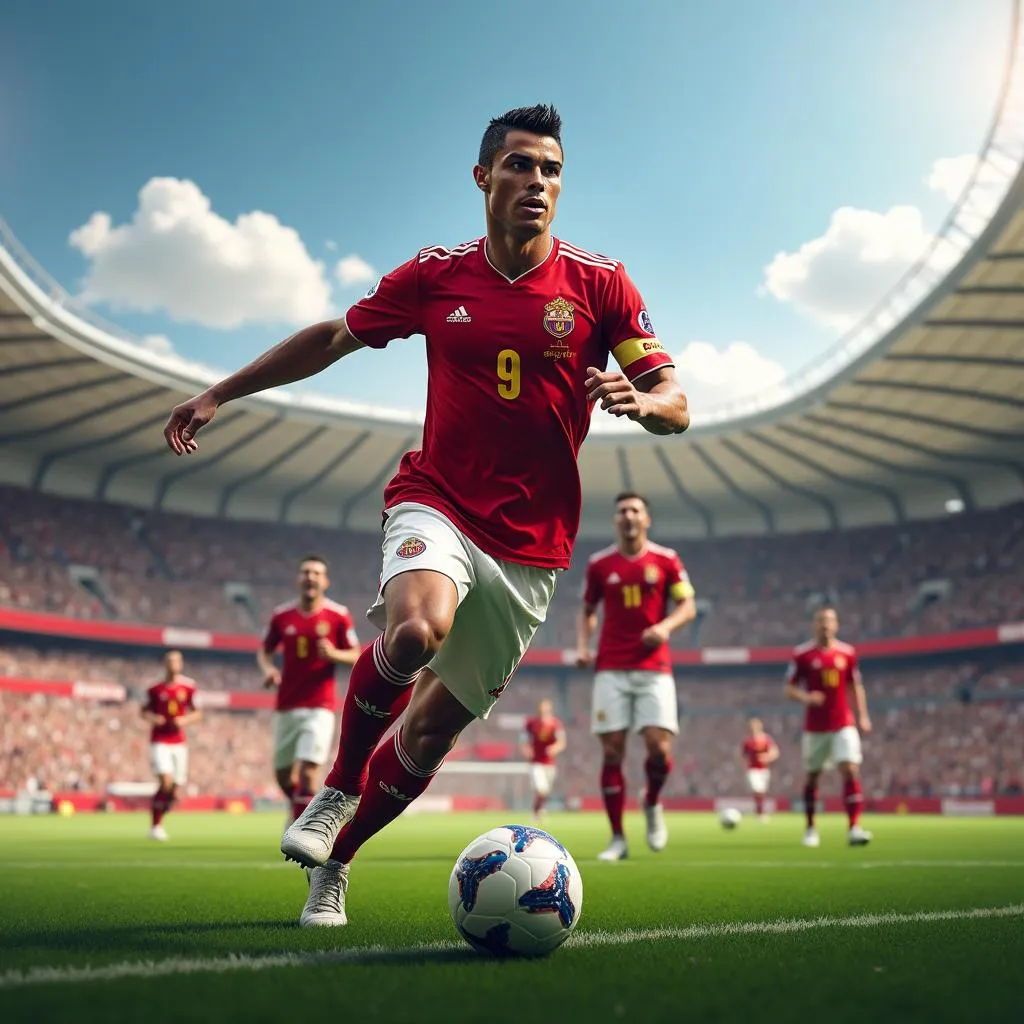 Tham gia game Y8 đá bóng Ronaldo World Cup hấp dẫn