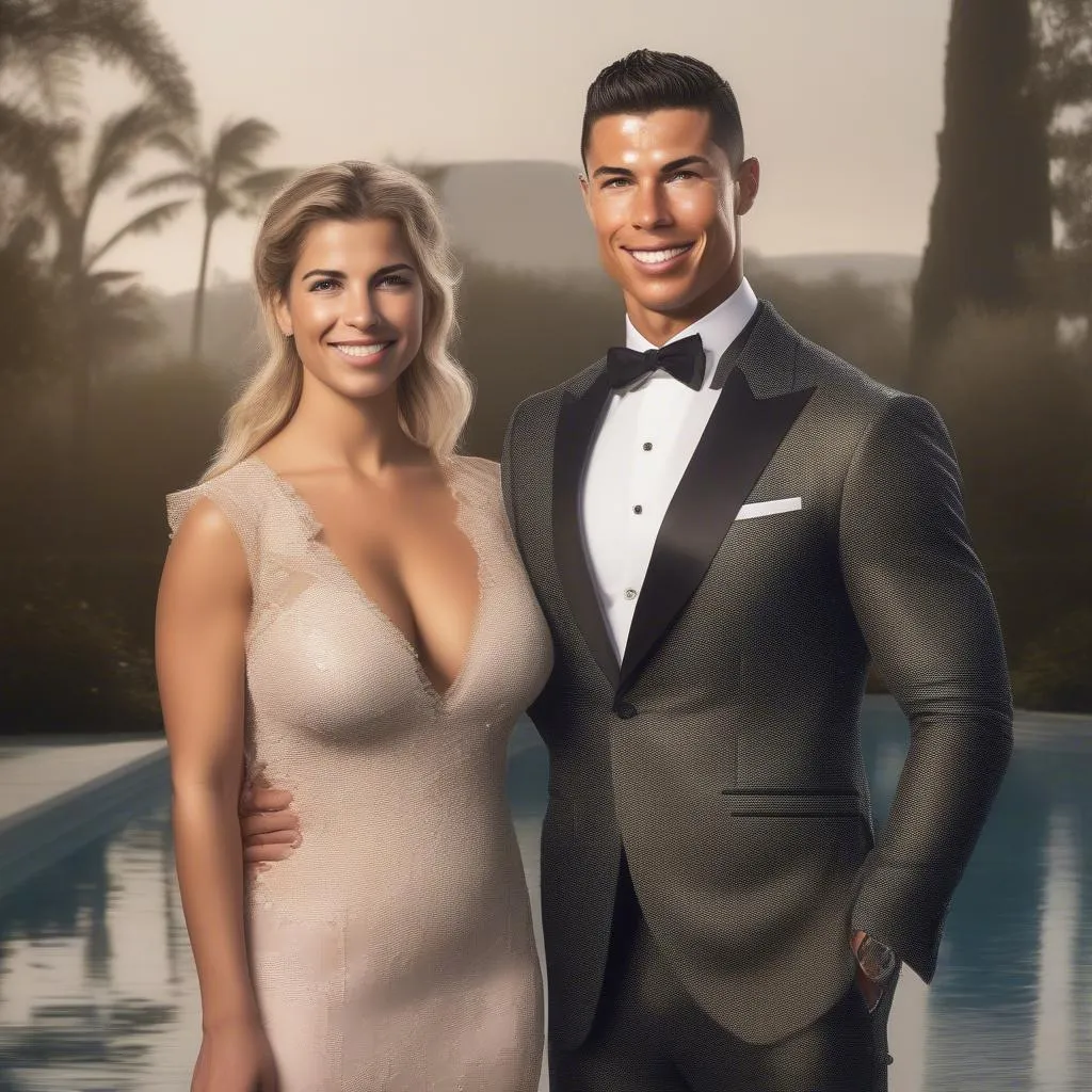 Gemma Atkinson và Cristiano Ronaldo